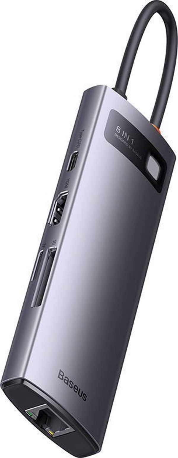 Σταθμός/αναπαραγωγέας Baseus 8w1 StarJoy USB-C (WKWG080113)