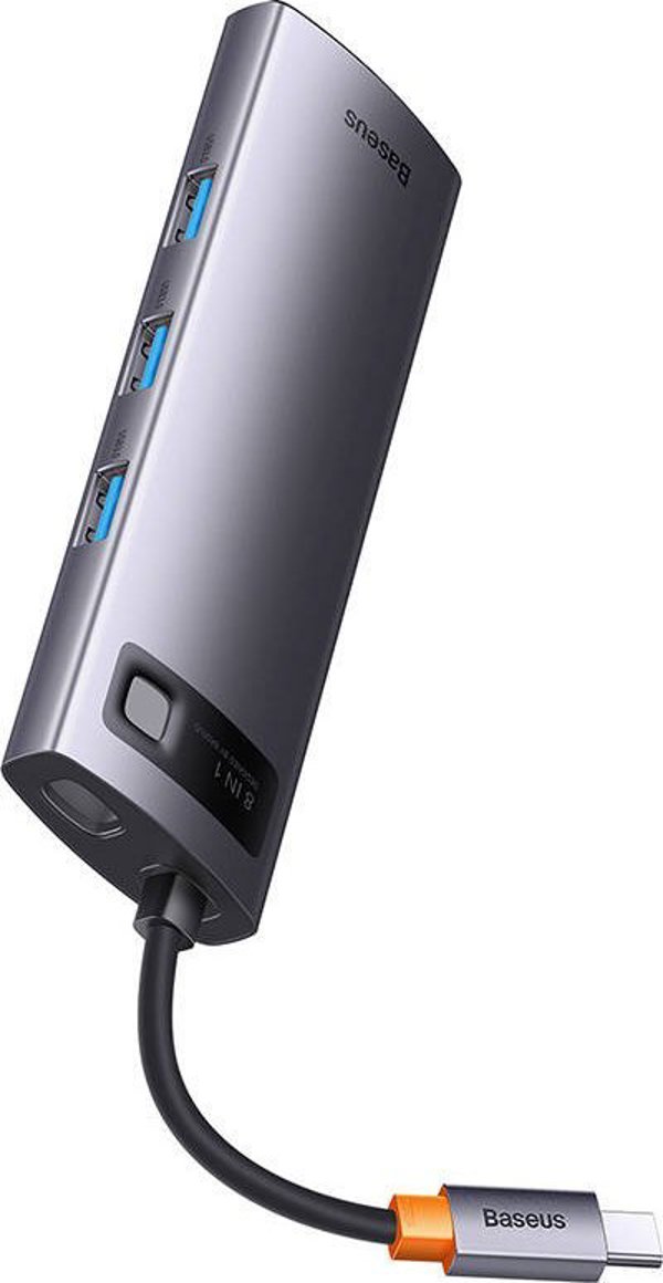 Σταθμός/αναπαραγωγέας Baseus 8w1 StarJoy USB-C (WKWG080113)