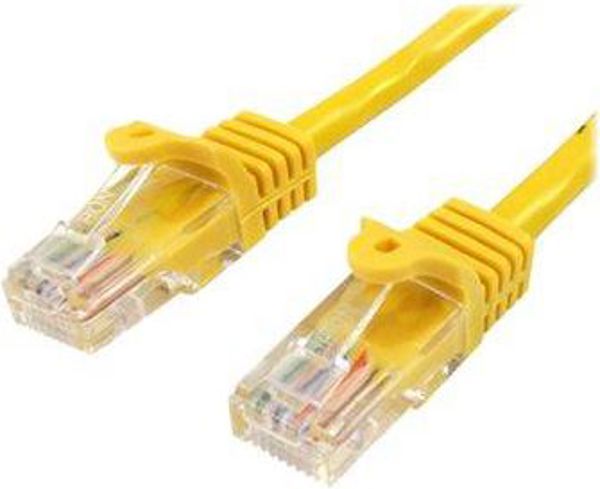 StarTech RJ-45 Cat5e αρσενικό-αρσενικό 5μ κίτρινο (45PAT5MYL)