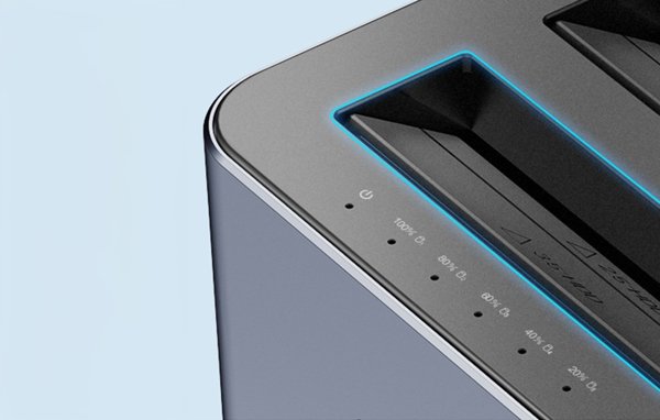 Σταθμός σύνδεσης Orico για δίσκους HDD / SSD 2,5 / 3,5", 5Gbps, USB-C σε USB-C/A με λειτουργία κλωνοποίησης (μαύρη)