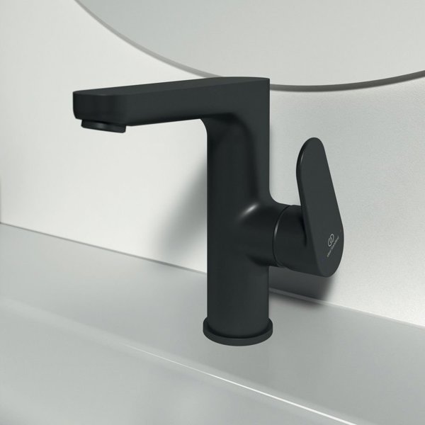 Μπαταρία νιπτήρα Standart Ideal Standard CERAFINE O BC703XG, μαύρο ματ