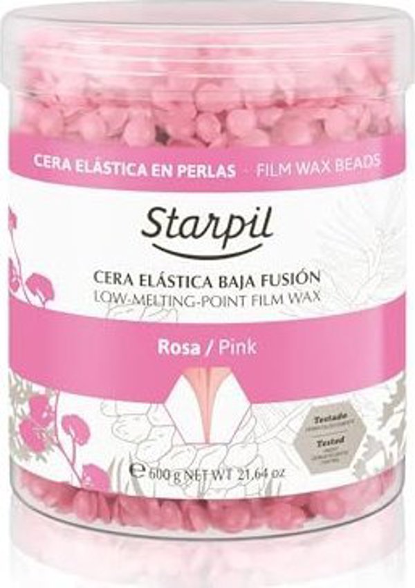 Starpil Κόκκοι αποτριχωτικού κεριού Starpil Ροζ, ροζ, 600 g