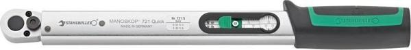 ΚΛΕΙΔΙ ΔΥΝΑΜΟΜΕΤΡΙΚΟ 6-50 Nm ΜΕ ΚΑΣΤΑΝΙΑ 3/8" QUICK STAHL. - 50204005 *