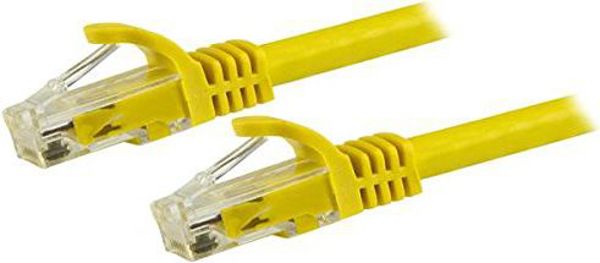StarTech RJ-45/RJ-45 κατηγορίας 6 U/UTP Κίτρινο 0.5m (N6PATC50CMYL)
