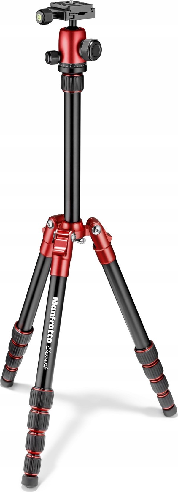 Τρίποδο Manfrotto Manfrotto Element Traveller Small MKELES5RD-BH, κόκκινο