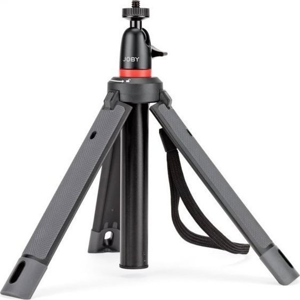 Joby TelePod 325 Τρίποδο για Smartphone & Κάμερες, 19.1 cm, Μαύρο/Κόκκινο