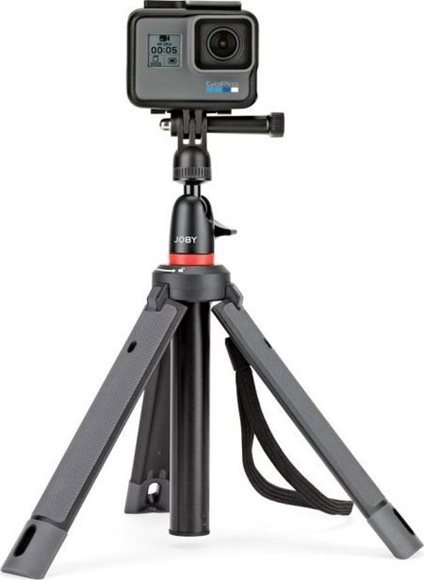 Joby TelePod 325 Τρίποδο για Smartphone & Κάμερες, 19.1 cm, Μαύρο/Κόκκινο