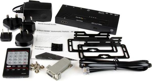 Διακόπτης HDMI 4 θυρών StarTech (VS421HD4KA)