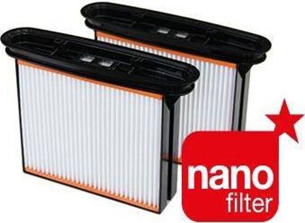 Starmix FKPN NANO Φίλτρα για Ηλεκτρική Σκούπα, Πολυεστερικά, Κατηγορία M, Σετ 2 Τεμ. (FKP 3000)