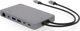 LMP USB-C Docking Station 20416, Multiport Adaptor με 2x HDMI, DisplayPort, DVI, VGA, Gigabit Ethernet & USB-C Power Delivery, Γκρι