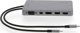 LMP USB-C Docking Station 20416, Multiport Adaptor με 2x HDMI, DisplayPort, DVI, VGA, Gigabit Ethernet & USB-C Power Delivery, Γκρι