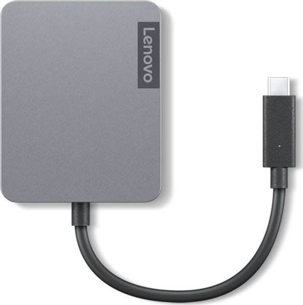 Lenovo USB-C Travel Hub Gen 2 (4X91A30366) - Αντάπτορας Επέκτασης με Θύρες USB, HDMI & Ethernet