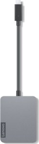 Lenovo USB-C Travel Hub Gen 2 (4X91A30366) - Αντάπτορας Επέκτασης με Θύρες USB, HDMI & Ethernet