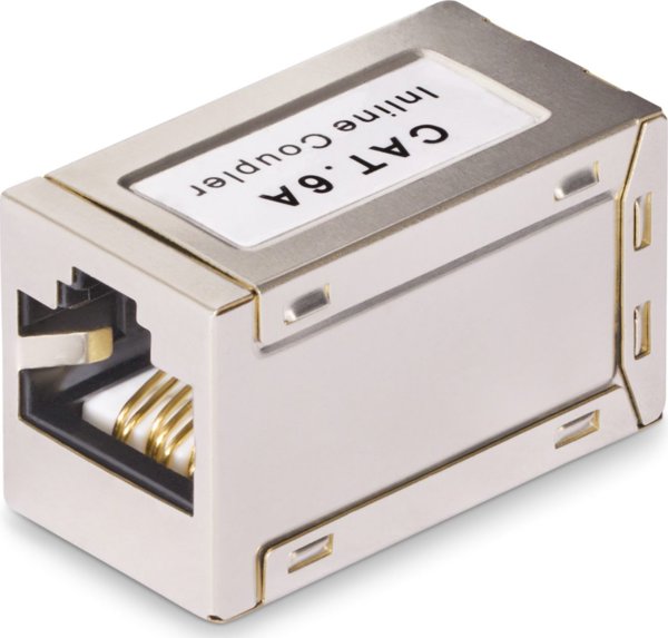 StarTech StarTech IN-CAT6A-COUPLER-S1 αλλαγέας φύλου / καλωδίων RJ-45 Ασημί
