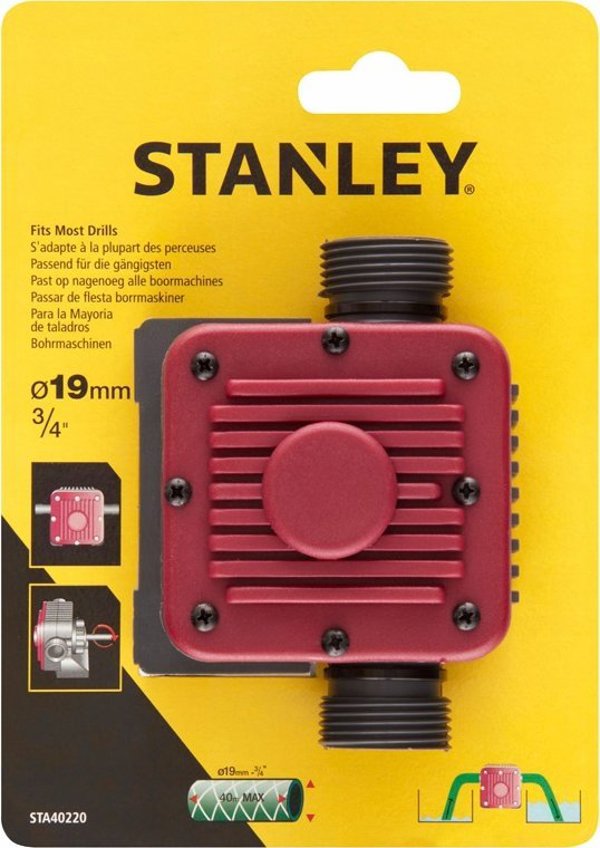 Αντλία για τρυπάνι Stanley 1/2+3/4x8mm