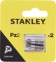 STANLEY Μύτες κατσαβιδιού PZ2x25mm 2τμχ. (STA61041)