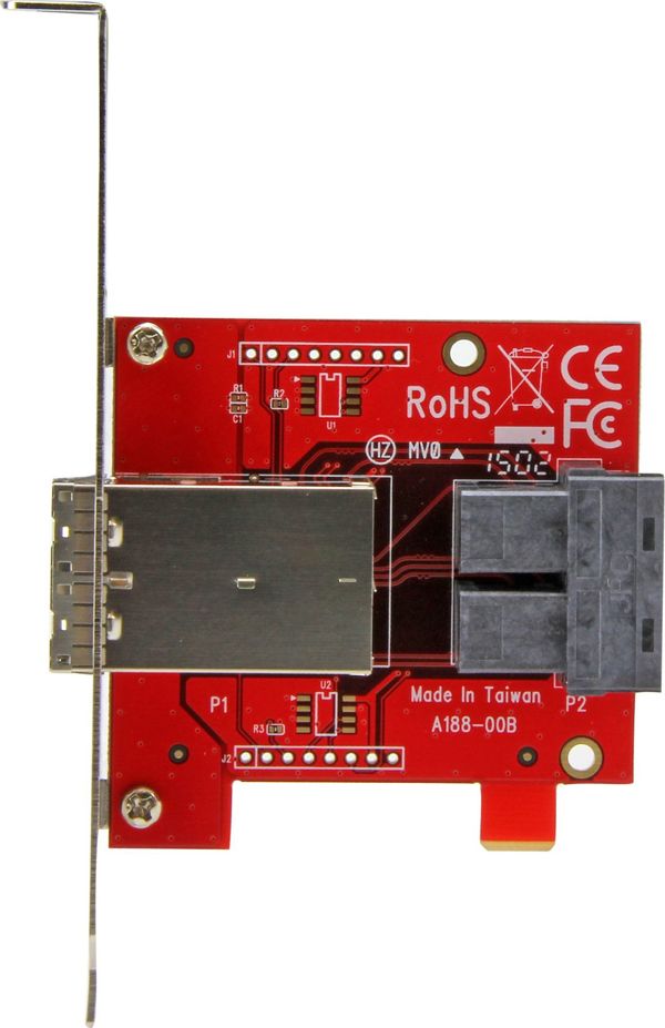 StarTech Προσαρμογέας 2x SFF-8643 - 2x SFF-8644 (SFF86448PLT2)