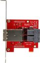 StarTech Προσαρμογέας 2x SFF-8643 - 2x SFF-8644 (SFF86448PLT2)