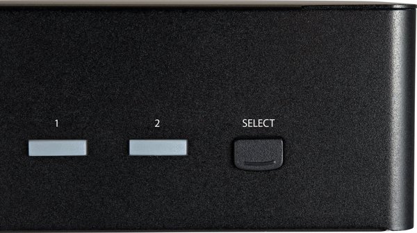 StarTech 2-Port HDMI KVM Switch SV231DHU34K6, USB, 4K Ultra HD, Μαύρο