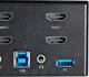 StarTech 2-Port HDMI KVM Switch SV231DHU34K6, USB, 4K Ultra HD, Μαύρο