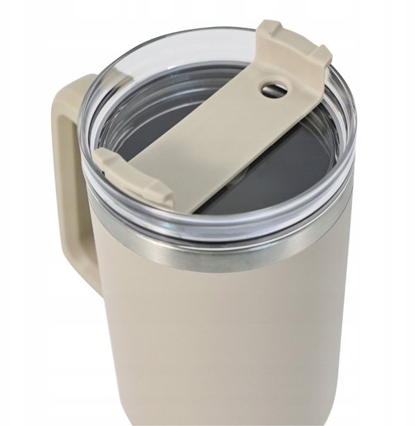 Ανοξείδωτο Θερμός Κούπα 1100ml με Λαβή και Καλαμάκι ΚLAUSBERG KB-7944