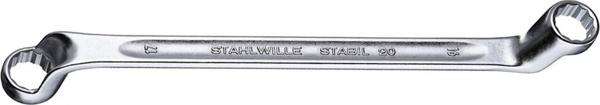 Stahlwille Διπλό γερμανικό κλειδί 10x13mm βαθιά καμπυλωτό, STABIL