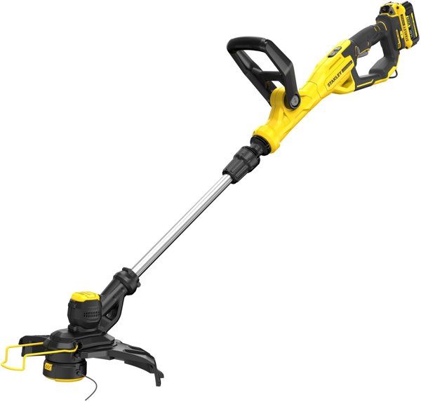 Stanley SFMCST933M1-QW Κονταροπρίονο - Χορτοκοπτικό Μεσινέζας 18V V20, 33cm, με Μπαταρία 4Ah, Αυτόματη Τροφοδοσία & Ρυθμιζόμενη Ταχύτητα