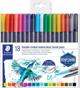 Staedtler Στυλό Με Διπλή Μύτη Fasermaler, Σετ 18 Μαρκαδόροι Υδατοδιαλυτοί