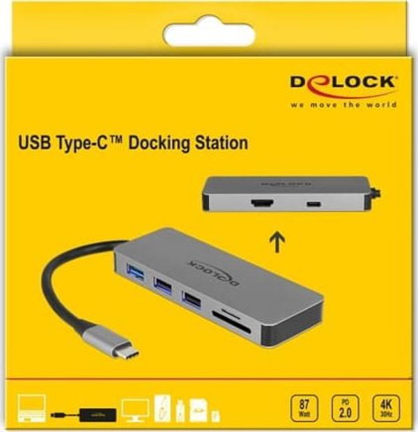 Stacja/replikator Delock Mobile USB-C (87743)