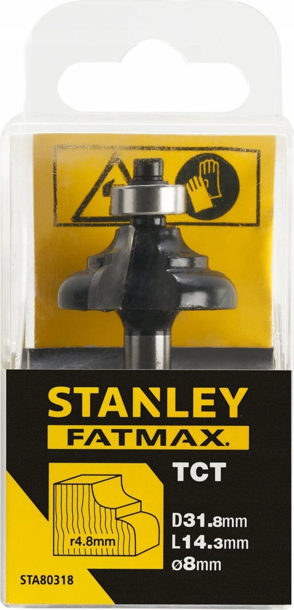 Φρέζα TCT, καμπύλη μορφοποίηση "STANLEY"