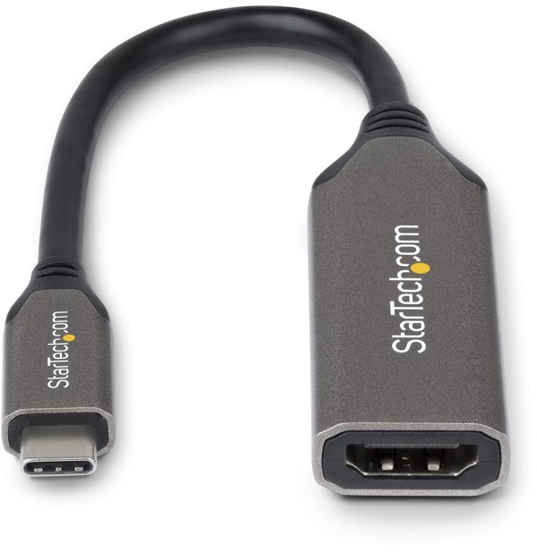 STARTECH.COM USB-C zu HDMI Adapter 8K 60Hz und 4K 120Hz Thunderbolt und USB4 Kompatibel USBC auf HDMI 2.1 Konverter USB-C Videoadapt