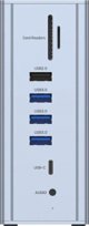 Σταθμός/αναπαραγωγέας Unitek USB-C (D1086A)