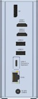 Σταθμός/αναπαραγωγέας Unitek USB-C (D1086A)