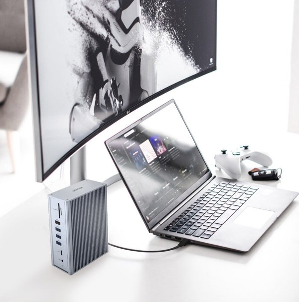 Σταθμός/αναπαραγωγέας Unitek USB-C (D1086A)