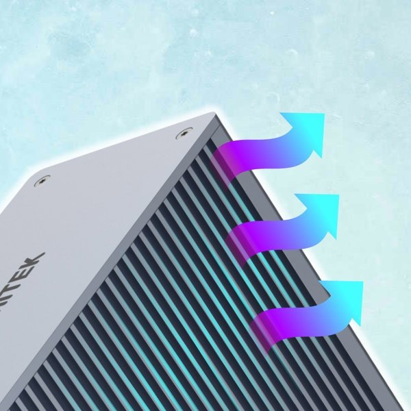 Σταθμός/αναπαραγωγέας Unitek USB-C (D1086A)