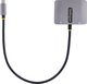 StarTech USB-C Multiport Adapter 122-USBC-HDMI-4K-VGA, 4K HDMI & VGA Video Converter, 100W Power Delivery