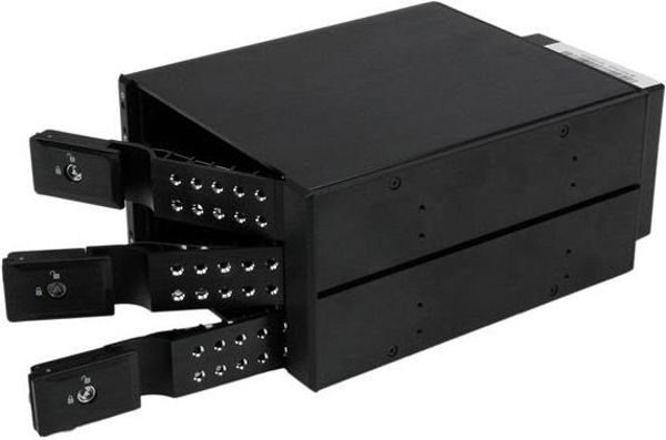 StarTech για τρεις σκληρούς δίσκους 3.5" SAS, SATA (HSB3SATSASBA)