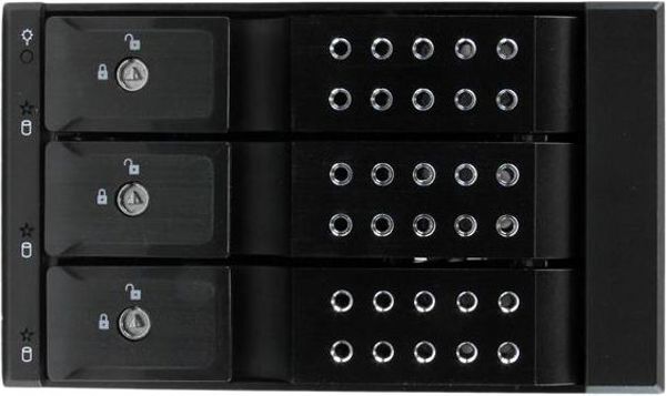 StarTech για τρεις σκληρούς δίσκους 3.5" SAS, SATA (HSB3SATSASBA)