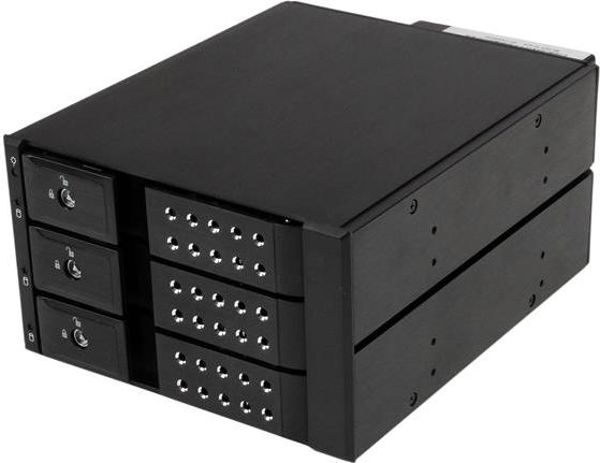 StarTech για τρεις σκληρούς δίσκους 3.5" SAS, SATA (HSB3SATSASBA)