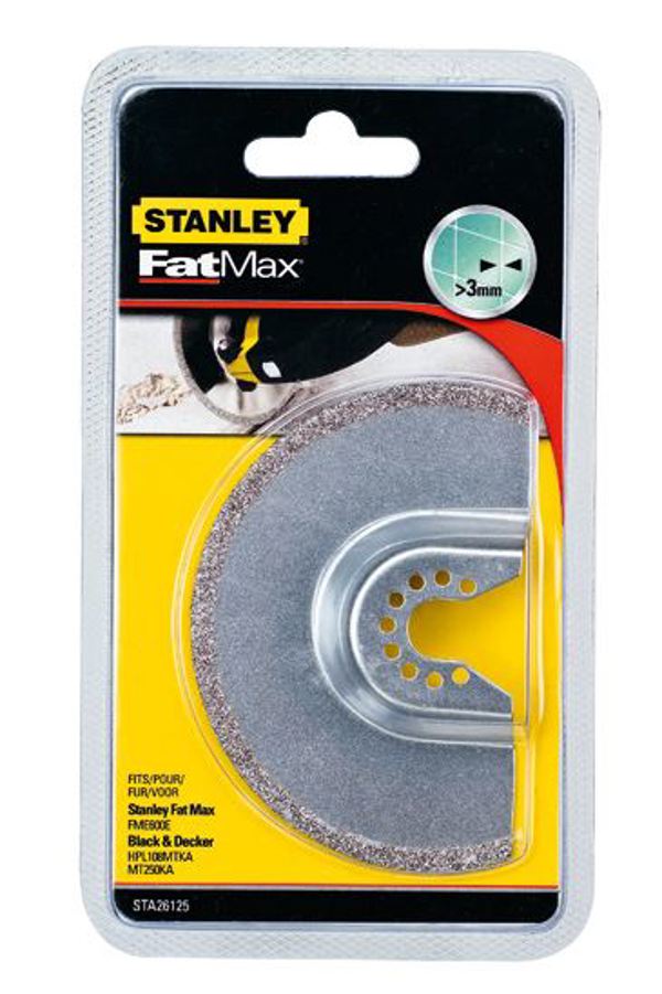 Stanley Λειαντήρας με επικάλυψη καρβιδίου για ταλαντευόμενη συσκευή 92x2mm 60gr FatMax (26-125)