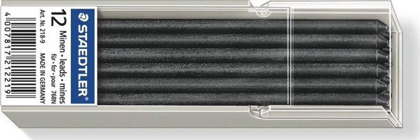 Staedtler Μολύβι Lumocolor Non-Permanent 316-9 Μαύρο, 12 Τεμάχια