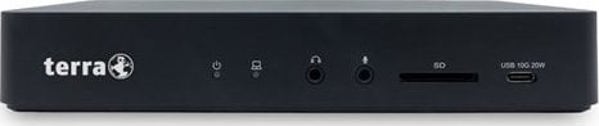 Wortmann AG Terra Mobile Docking 810 USB-C Σταθμός Αναπαραγωγής, Gigabit Ethernet, Μαύρο