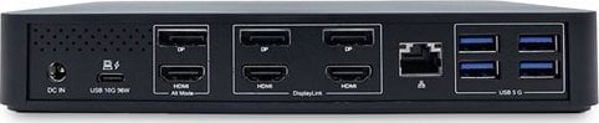Wortmann AG Terra Mobile Docking 810 USB-C Σταθμός Αναπαραγωγής, Gigabit Ethernet, Μαύρο