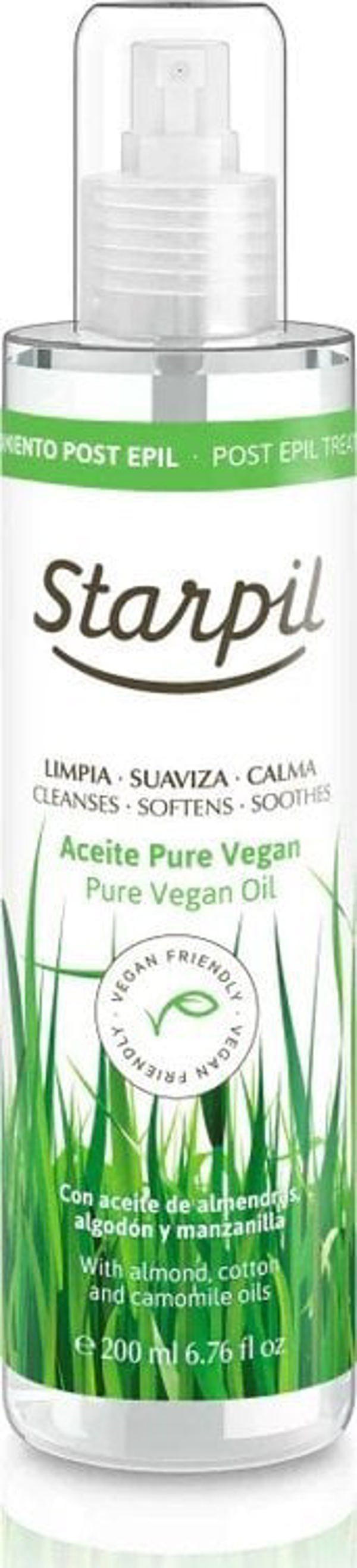 Starpil Λάδι μετά την αποτρίχωση Starpil Post-Wax Pure Vegan Oil, vegan, 200 ml