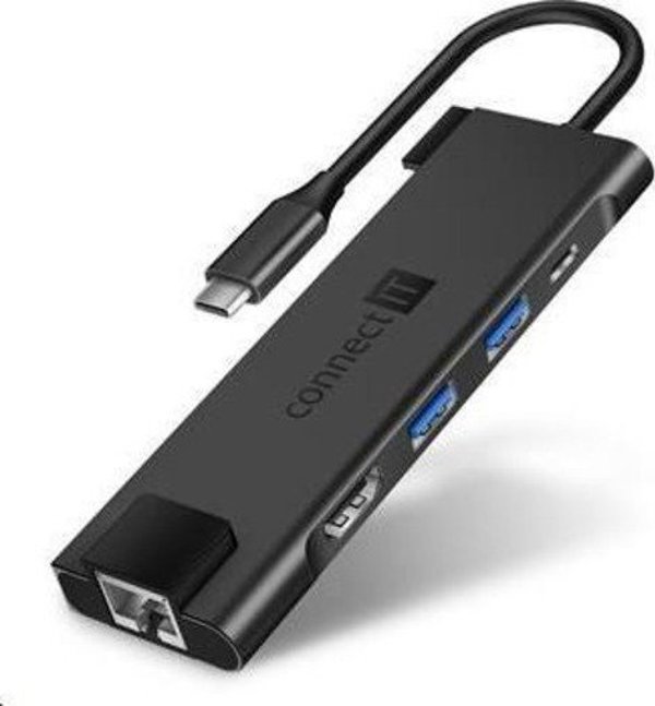 Σταθμός/αναπαραγωγέας Connect IT USB-C (CHU-8020-AN)