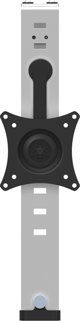 StarTech Επιτοίχια Βάση Οθόνης ARMCBCLB, Έως 32", 8kg, VESA 75x75 έως 100x100 mm, Ασημί