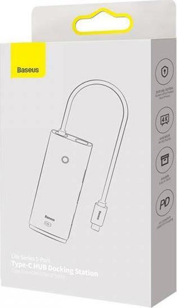 Σταθμός/αναπαραγωγέας Baseus USB-C (BS-OH018)