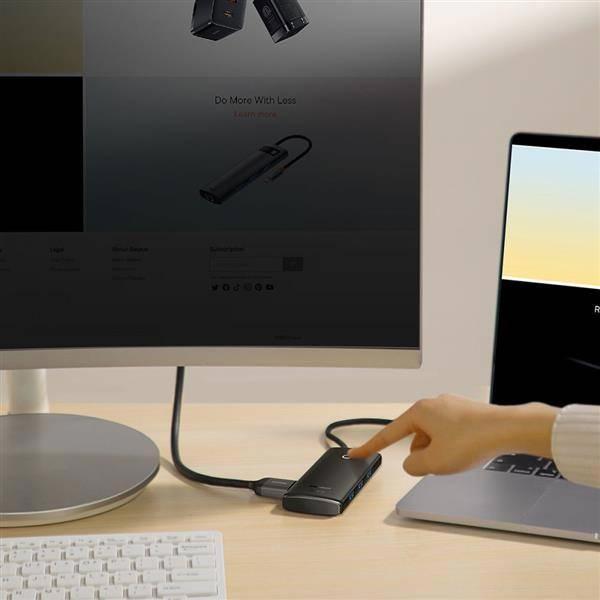 Σταθμός/αναπαραγωγέας Baseus USB-C (BS-OH018)