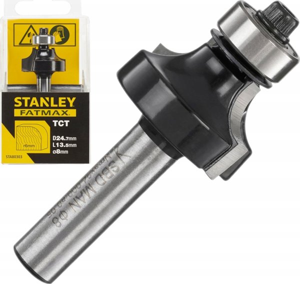 Φρέζα TCT, στρογγυλή R6 x 24,7 mm