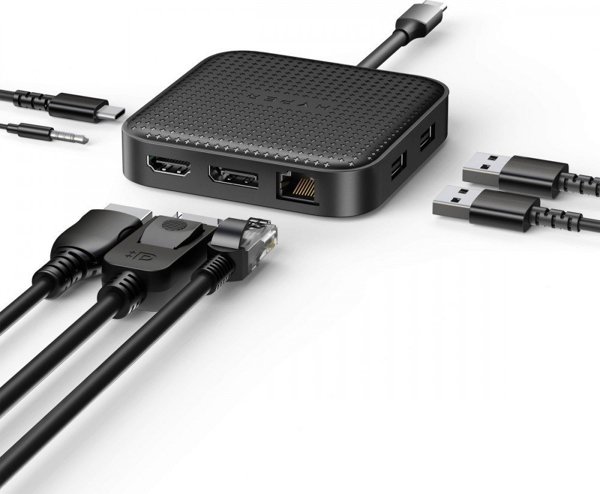 Σταθμός/αναπαραγωγέας HyperDrive USB4 USB-C (HD583-GL)